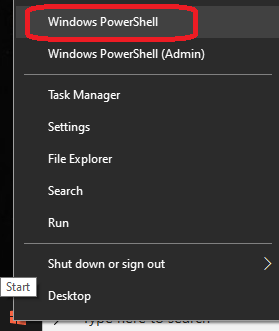 Windows PowerShell